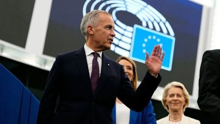 Carney hails EU-Canada alliance but draws lines on membership Carney hails EU-Canada alliance but draws lines on membership