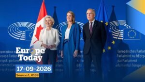 Metsola on Euronews as Carney addresses EP amid Trump’s tariff threat