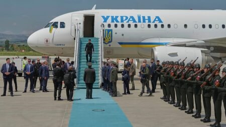 Timeline: How a Russian drone nearly hit Zelenskyy’s plane in Moldova