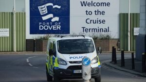 ‘Protest’ at Port of Dover causes delays to ferry services ‘Protest’ at Port of Dover causes delays to ferry services