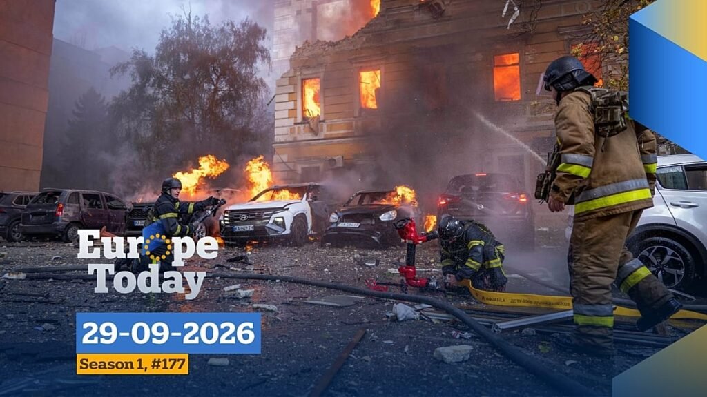 Live – Ukraine seeks urgent funding in Brussels as Russia’s drones pound Kyiv