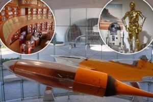 New George Lucas museum in LA gives sci-fi fans glimpse behind the cinematic empire