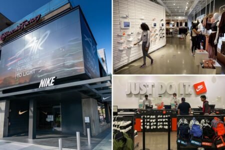 Nike closes 11 stores across the US — including one in California