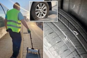 Sinister reason revealed for multiple flat tires in California community Sinister reason revealed for multiple flat tires in California community
