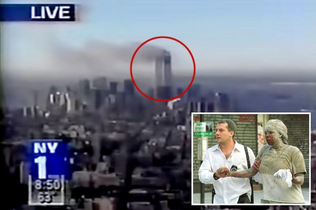 Haunting video of live Sept. 11 morning news goes from mundane to tragic in an instant Haunting video of live Sept. 11 morning news goes from mundane to tragic in an instant