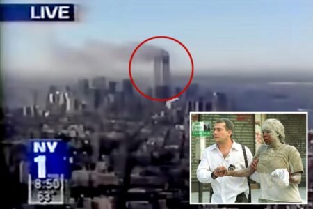 Haunting video of live Sept. 11 morning news goes from mundane to tragic in an instant