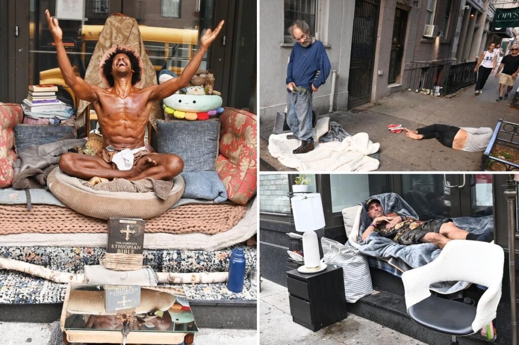 Anna Wintour’s Greenwich Village block overrun by homeless encampments, notorious vagrant named Tiger Anna Wintour’s Greenwich Village block overrun by homeless encampments, notorious vagrant named Tiger