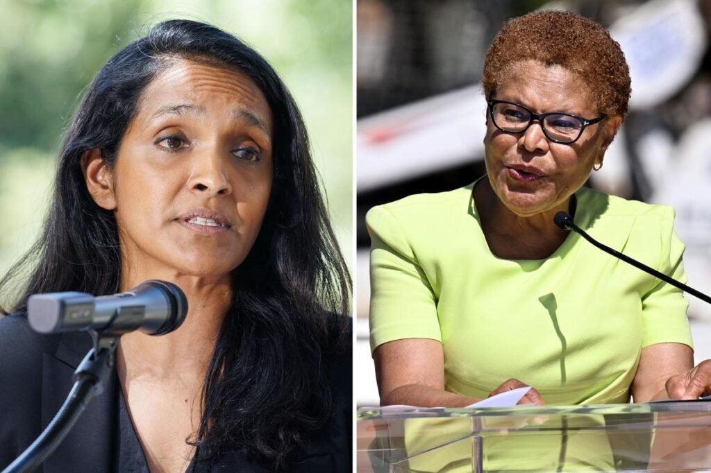 Karen Bass’s own allies fear she is floundering in LA mayor’s race: ‘energy is with Nithya’ Karen Bass’s own allies fear she is floundering in LA mayor’s race: ‘energy is with Nithya’