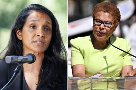 Karen Bass’s own allies fear she is floundering in LA mayor’s race: ‘energy is with Nithya’ Karen Bass’s own allies fear she is floundering in LA mayor’s race: ‘energy is with Nithya’