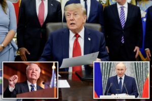 Trump signs Lindsey Graham’s Russia sanctions bill into law Trump signs Lindsey Graham’s Russia sanctions bill into law