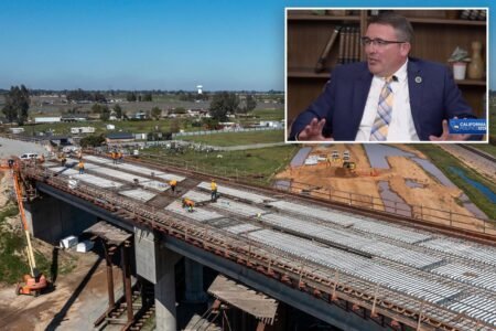 Major section of California’s 1B High Speed Rail could shrink to tiny track ending at remote orchard Major section of California’s 1B High Speed Rail could shrink to tiny track ending at remote orchard