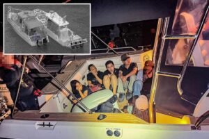 22 illegal immigrants — including 13 Chinese nationals — arrested after Florida smuggling attempt on ‘extremely dangerous’ tiny boat
