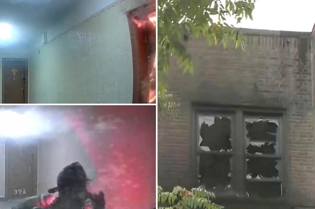 1 killed, 10 others hurt in NYC apartment building inferno 1 killed, 10 others hurt in NYC apartment building inferno