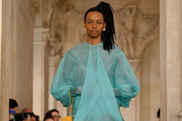Aqua makes a splash in Paris at an autumn/winter 2026 show.