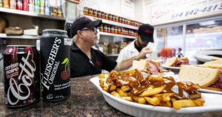 Schwartz’s Deli swaps black cherry soda for local alternative as U.S. tariffs bite