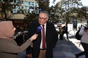 Ray Hadley, former 2GB colleague appears as indecent assault, sexual touching trial continues