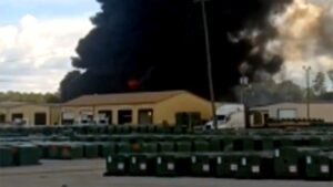 Massive chemical fire erupts at electrical transformer plant in Mississippi, forcing evacuation Massive chemical fire erupts at electrical transformer plant in Mississippi, forcing evacuation