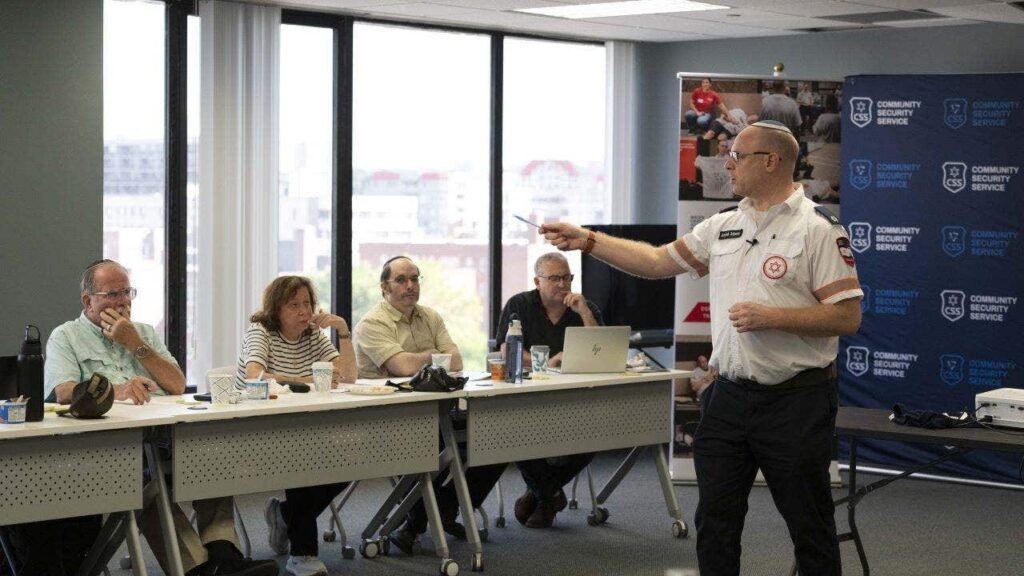 Israeli medics train US synagogues how to respond to attacks, as high holidays approach Israeli medics train US synagogues how to respond to attacks, as high holidays approach