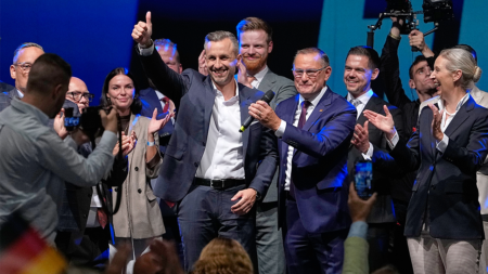 Germany’s far-right party AfD surges to historic victory in state election Germany’s far-right party AfD surges to historic victory in state election