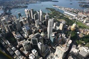 former state architect Peter Mould helped shape the city of Sydney
