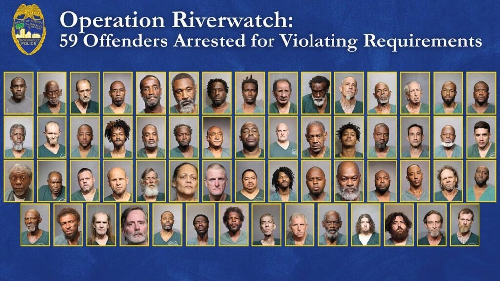 Florida sheriff’s office arrests 59 sex offenders in joint operation with US Marshals Florida sheriff’s office arrests 59 sex offenders in joint operation with US Marshals
