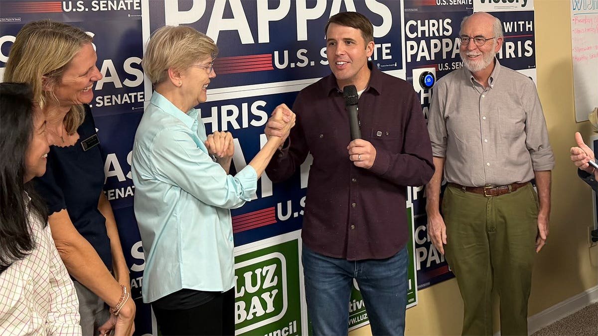 Pappas joined by Warren on campaign trail