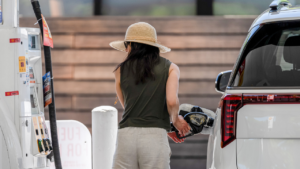 Record gas prices squeeze Americans as summer travel season ends, midterms loom and Iran war wages on Record gas prices squeeze Americans as summer travel season ends, midterms loom and Iran war wages on