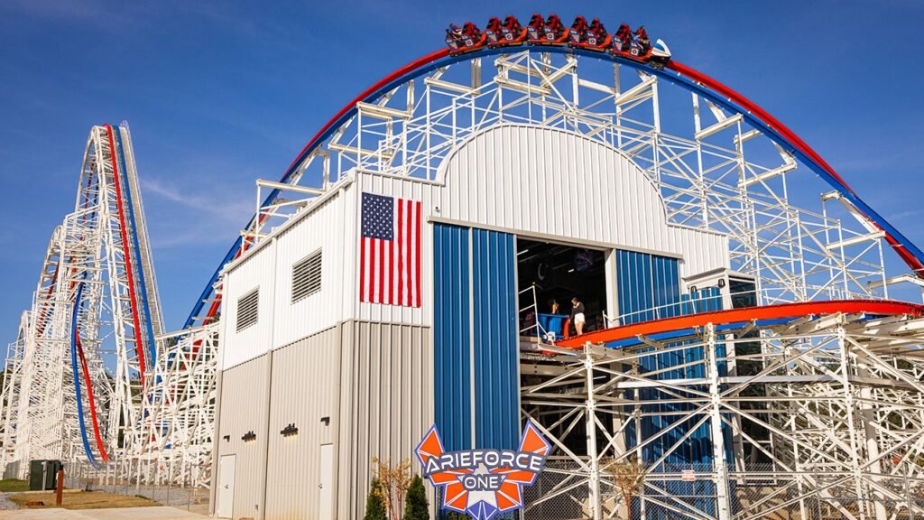 Six Flags gives fan-favorite ArieForce One coaster a second life Six Flags gives fan-favorite ArieForce One coaster a second life