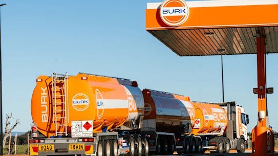 Burk Fuel have 14 locations around the state.