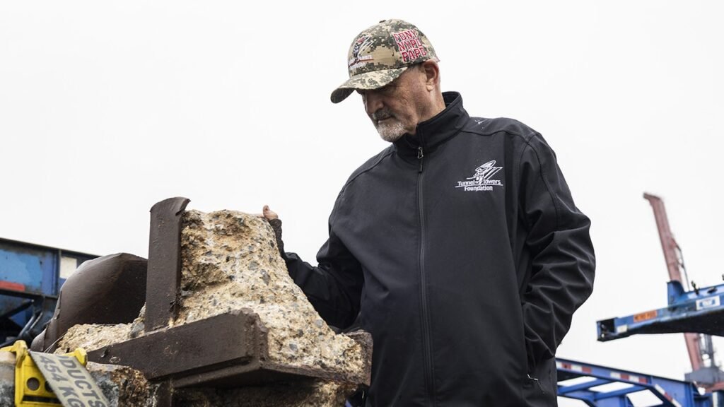 ‘Their souls are in that steel’: 9/11 beam makes emotional stop in Indianapolis before return to NYC ‘Their souls are in that steel’: 9/11 beam makes emotional stop in Indianapolis before return to NYC