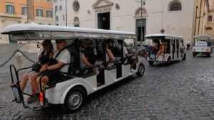 Major city eyes crackdown on golf cart tours as furious locals push back Major city eyes crackdown on golf cart tours as furious locals push back