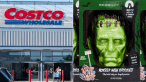 Costco’s 5.5-pound,  chocolate Frankenstein head filled with gummy candy arrives for Halloween