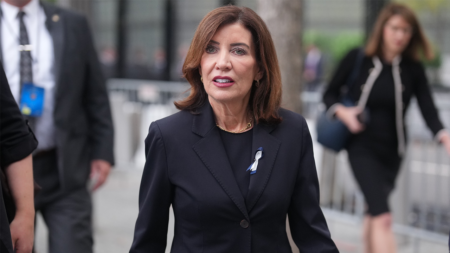 Hochul accused of ‘hit job’ on behalf of teachers’ unions in act of ‘pure censorship’: labor group Hochul accused of ‘hit job’ on behalf of teachers’ unions in act of ‘pure censorship’: labor group