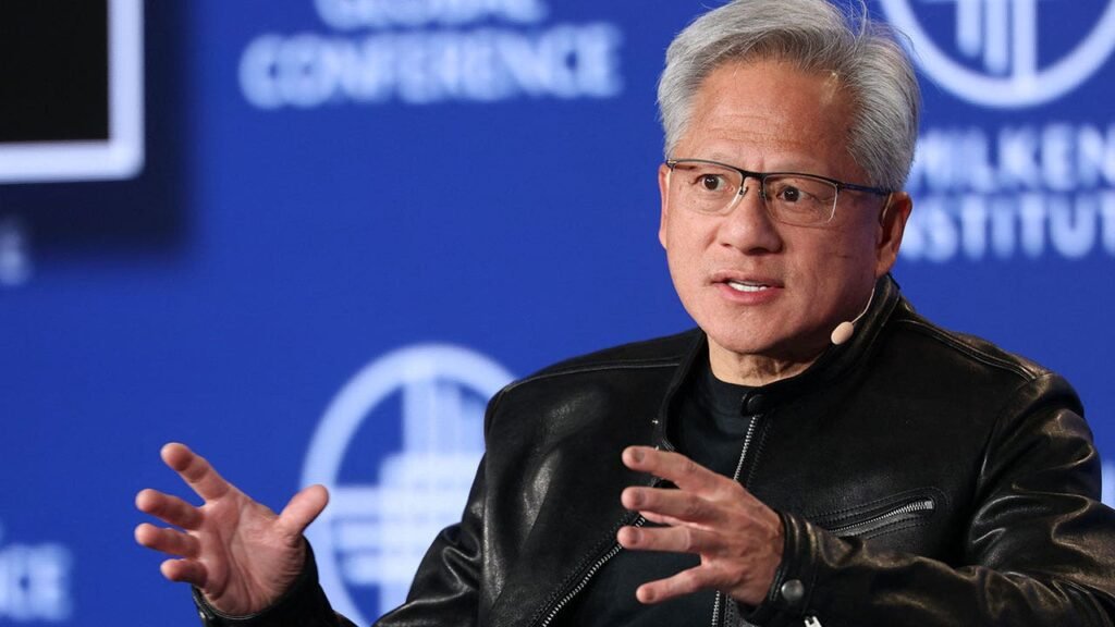 Trump calls Nvidia CEO Jensen Huang during summit, dismisses AI fears as ‘hoax’