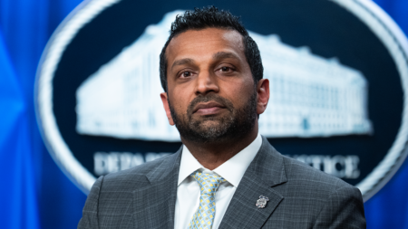 Kash Patel to tout ‘largest’ year-to-year violent crime drop in US history