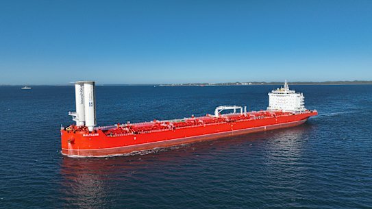 The MV Baltazar was officially named at a ceremony in Fremantle port this week.