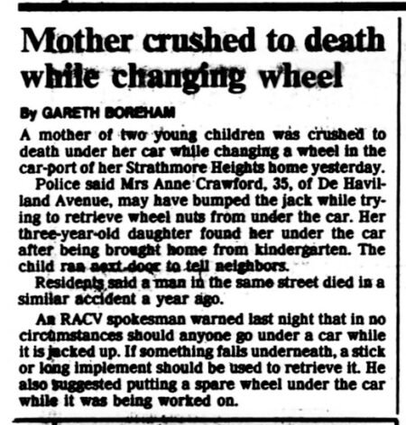 Ron Crawford hired a hitman to kill his wife and got away with it