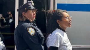 Mamdani-backed socialist arrested at anti-Netanyahu protest outside UN