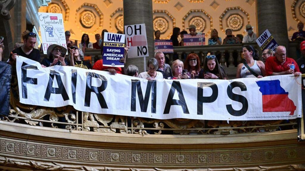 Supreme Court blocks Missouri from using new congressional map in 2026 election Supreme Court blocks Missouri from using new congressional map in 2026 election