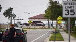 Civilian detained after ‘violently engaging’ security personnel at Florida Air Force base: report