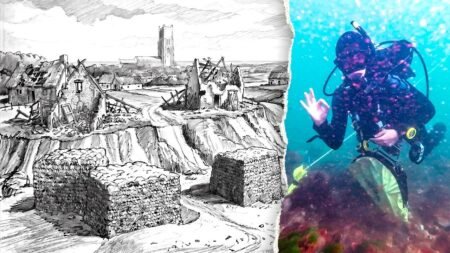 First-ever images reveal mysterious remains of town swallowed by sea 700 years ago