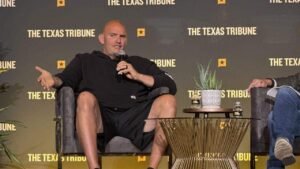 John Fetterman accidentally calls himself a ‘lifelong Republican’ at Texas Tribune Festival John Fetterman accidentally calls himself a ‘lifelong Republican’ at Texas Tribune Festival