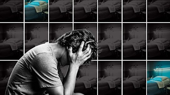 Five years after the state government promised to fix the broken mental health system, data shows more than half of patients are languishing in emergency departments because there are not enough specialist beds to treat them.