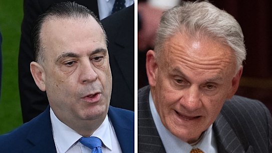 A mystery man brokered peace talks between Peter V’landys and Mark Latham earlier this month.