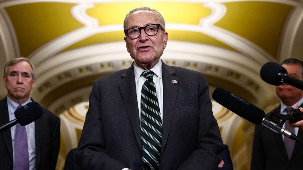 Schumer preaches affordability in Dem midterm pitch while sabotaging GOP fixes for soaring costs Schumer preaches affordability in Dem midterm pitch while sabotaging GOP fixes for soaring costs