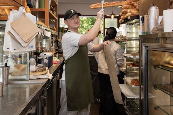 Barista Raysen Tjanersen of Taste Providore.