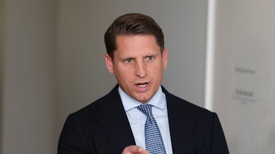 Shadow spokesman for industry and sovereign capability Andrew Hastie.