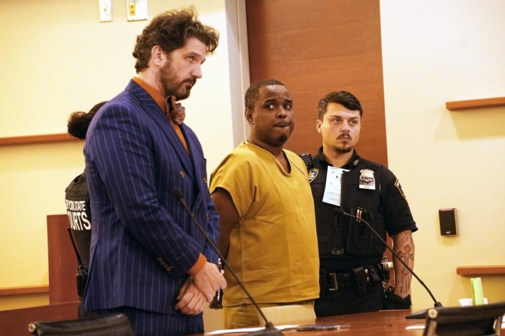 Mom of innocent 12-year-old gunned down by career criminal fights back tears as alleged killer makes first court appearance Mom of innocent 12-year-old gunned down by career criminal fights back tears as alleged killer makes first court appearance
