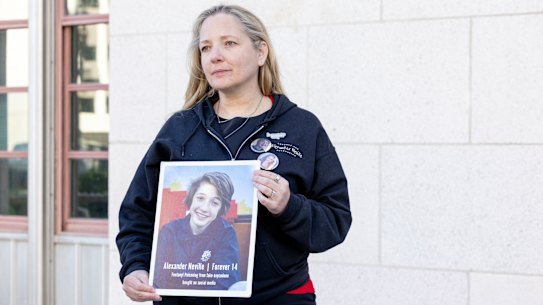 Amy Neville lost her 14-year-old son Alexander in 2020. He died after taking a pill laced with fentanyl.