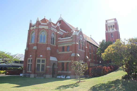 The new apartment building will be directly south of St Augustine’s Anglican Church. 